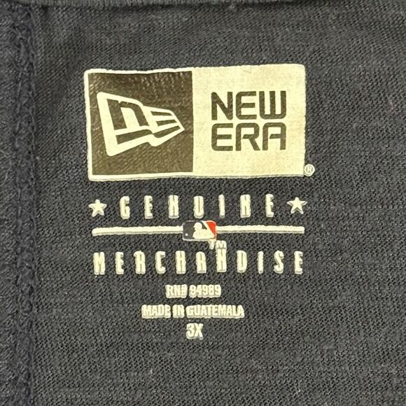 3X Boston Red Sox, New Era Brand Scoop Neck Front Tie Short Sleeve Tee - Picture 7 of 7